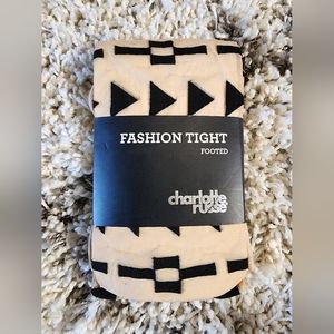 Charlotte Russe Footed Fashion Tights!